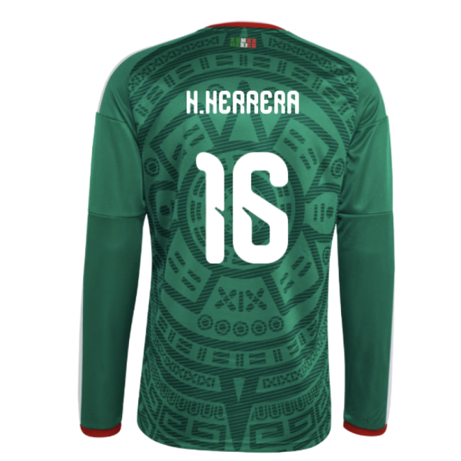 Authentic Mexico Long 20262027 Home Jersey Quickdry Drifit