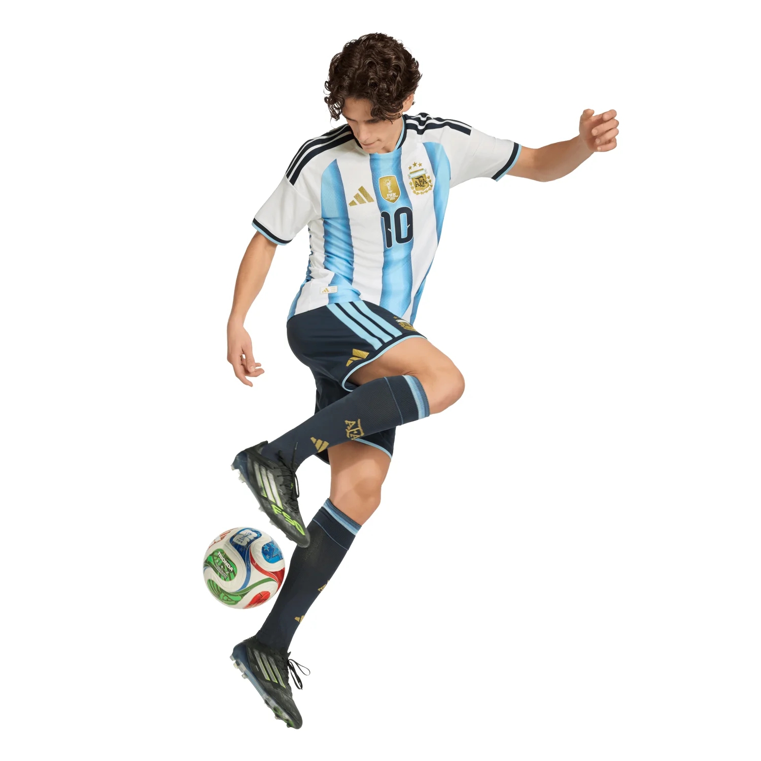 Argentina 2026 Messi Home Jersey Men's | Climacool+ Slim Fit Championship Kit