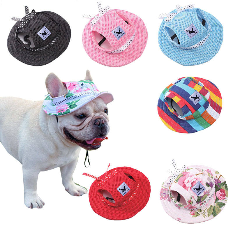 Sun-Savvy Frenchie Grooming Dress Up Hat: A Fashionable Outdoor Essential