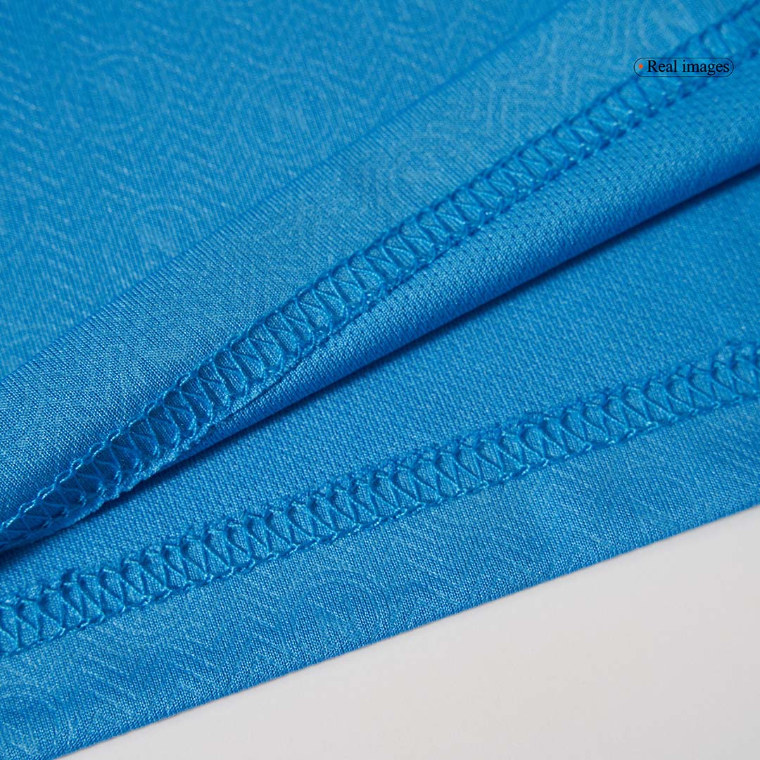 Kid's Napoli Home Soccer Jersey Kit(Jersey+Shorts) 2024/25Authentic Ki