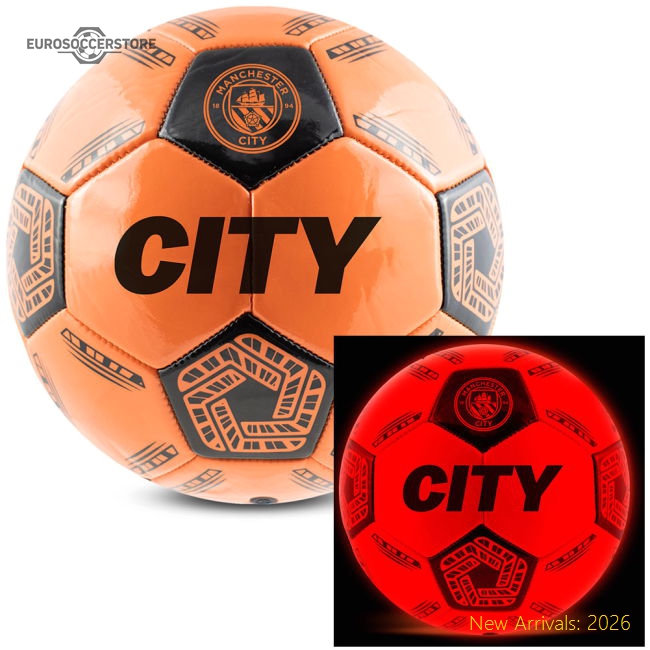 City Manchester Fc Led Glow Football Liverpool Fan Merchandise