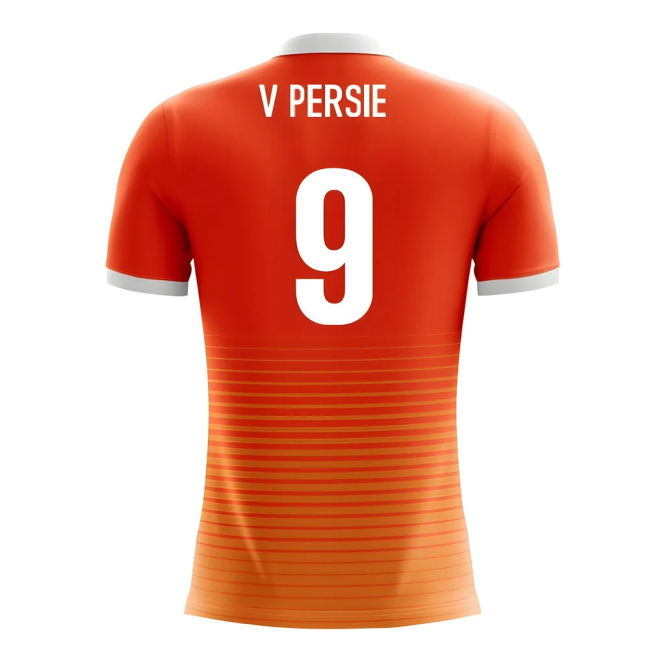 2025-2026 Holland Airo Concept Home Shirt (V. Persie 9) - Kids