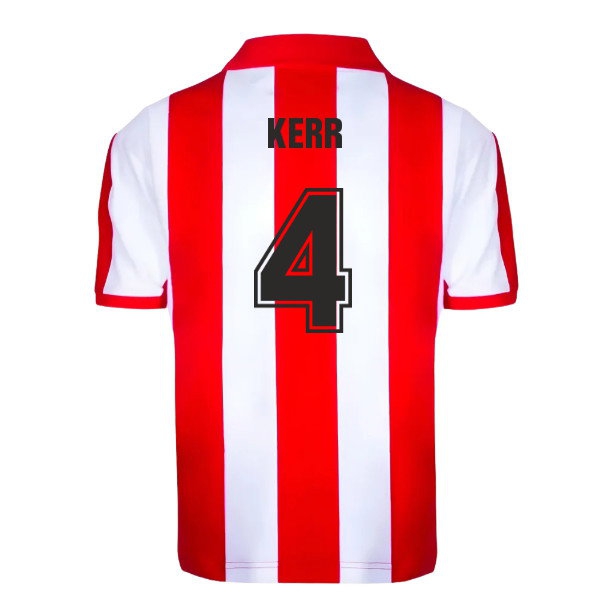[JED] Sunderland 1978 Umbro Retro Football Shirt (Kerr 4)