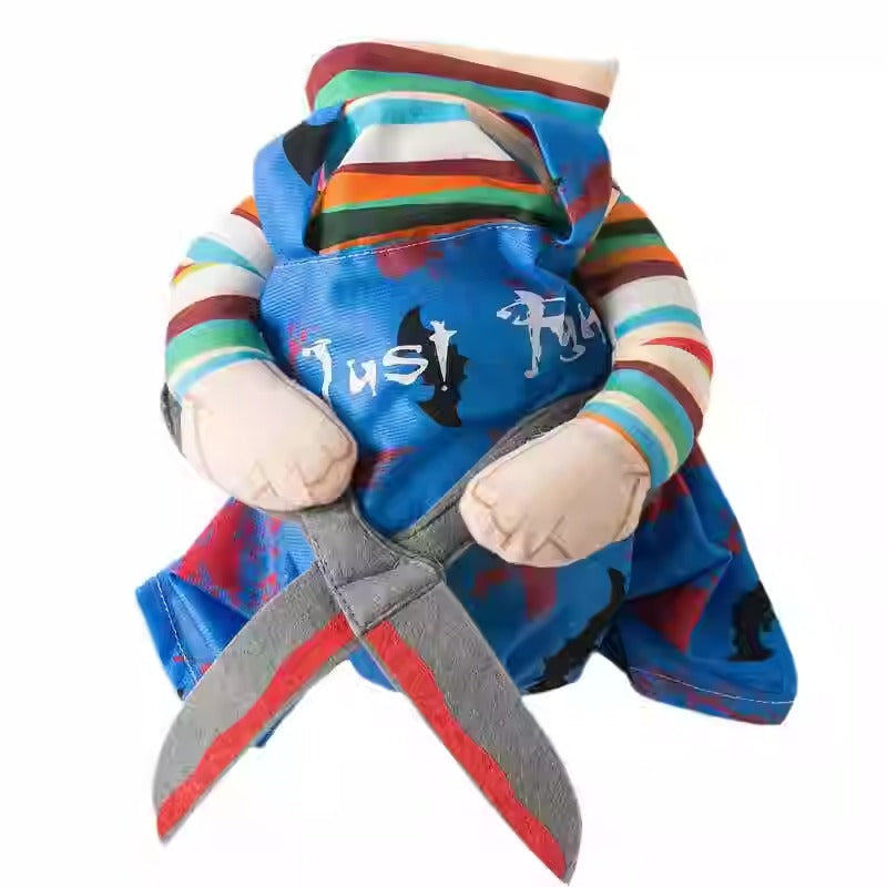 French Bulldog Chopapup Frenchie Costume With Scissors – Hilarious