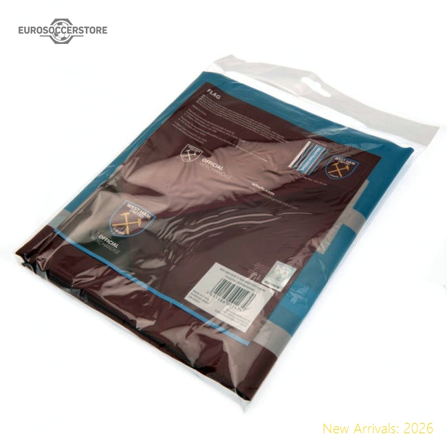 Official West Ham United Fc Wordmark Flag - Premium Quality Baby