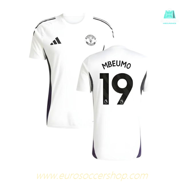 2025-2026 Man Utd Training Jersey (White) (Mbeumo 19)