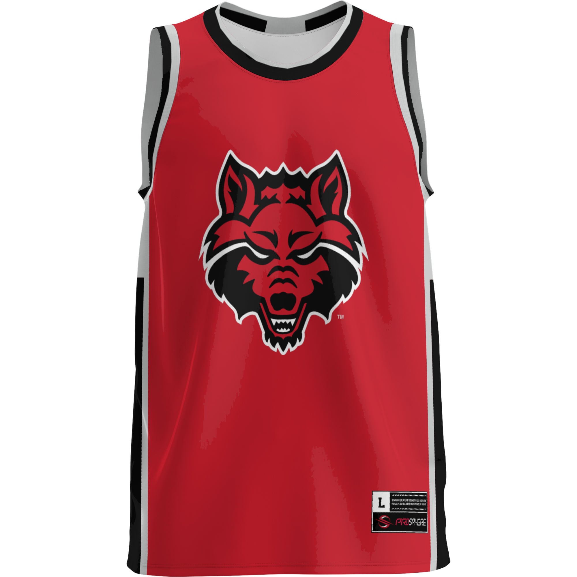 [DDG] Arkansas State Red Wolves GameDay Greats Lightweight Basketball Jersey - Scarlet