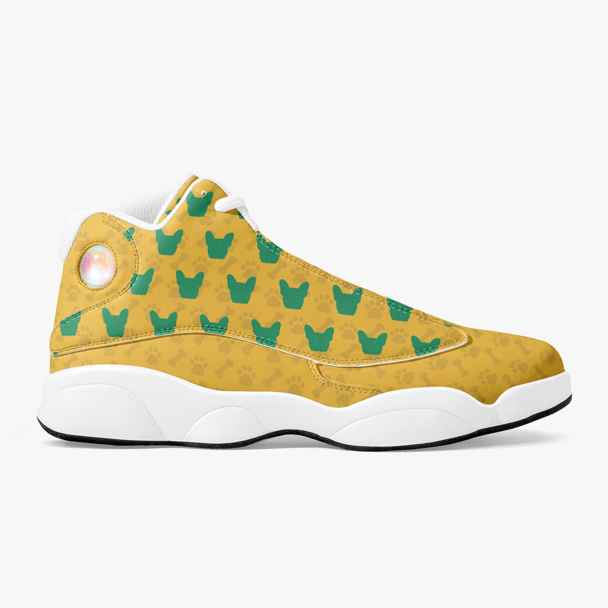 Frenchie-Fan Remy - Basketball Sneakers for French Bulldog Lovers