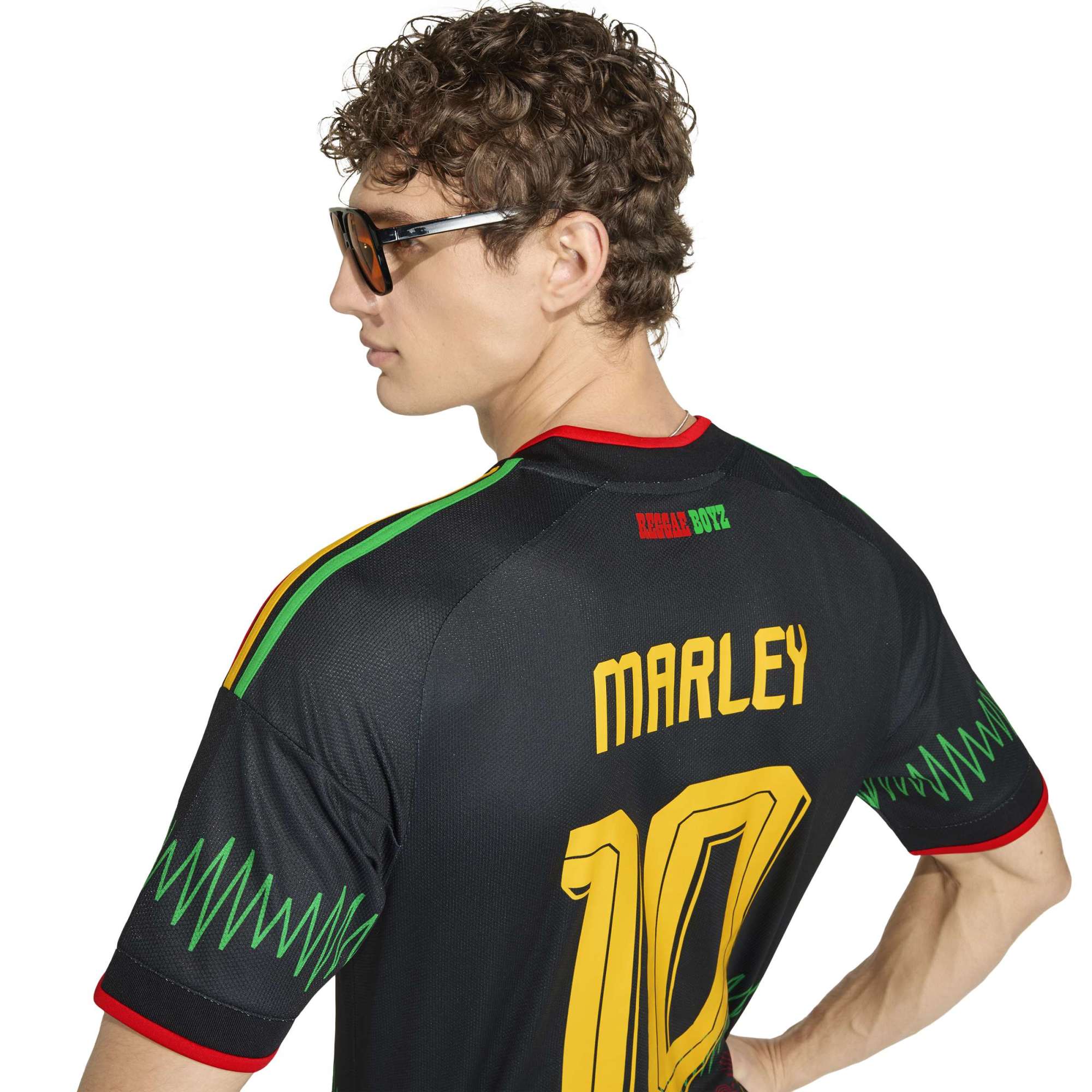 [SJH] Bob Marley Jamaica National Team 2026 Away Replica Jersey - Black