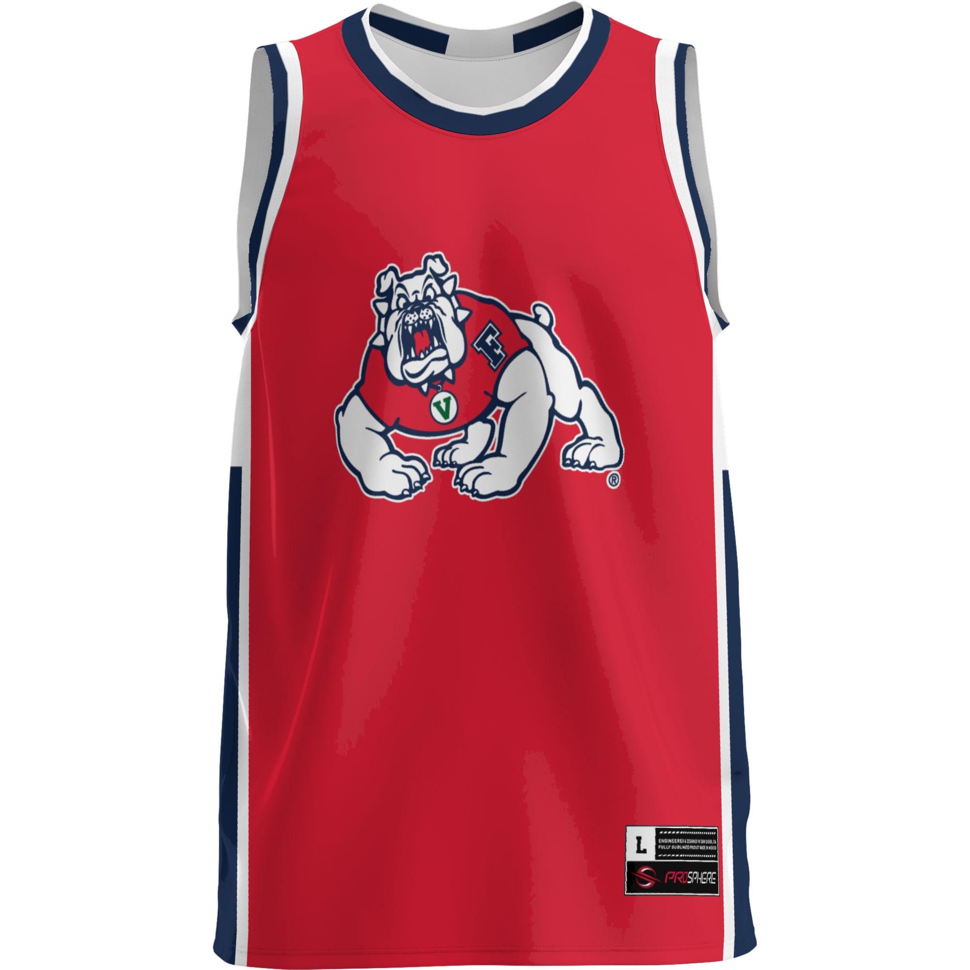 [NJP] Fresno State Bulldogs GameDay Greats Lightweight Basketball Jersey - Blue