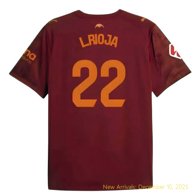 2025-2026 Valencia Away - Durable Fabric - Premium Replica