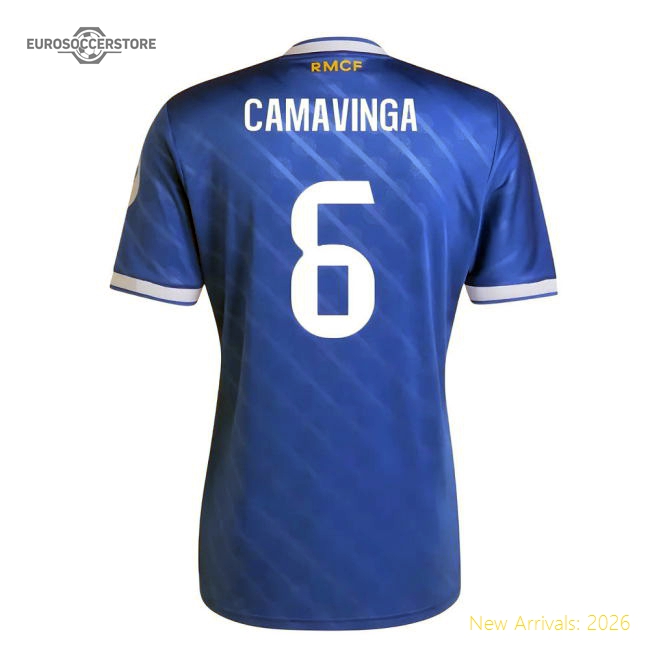 2025-2026 Real Madrid Alternative Jersey (camavinga 6) - Supporter Edition