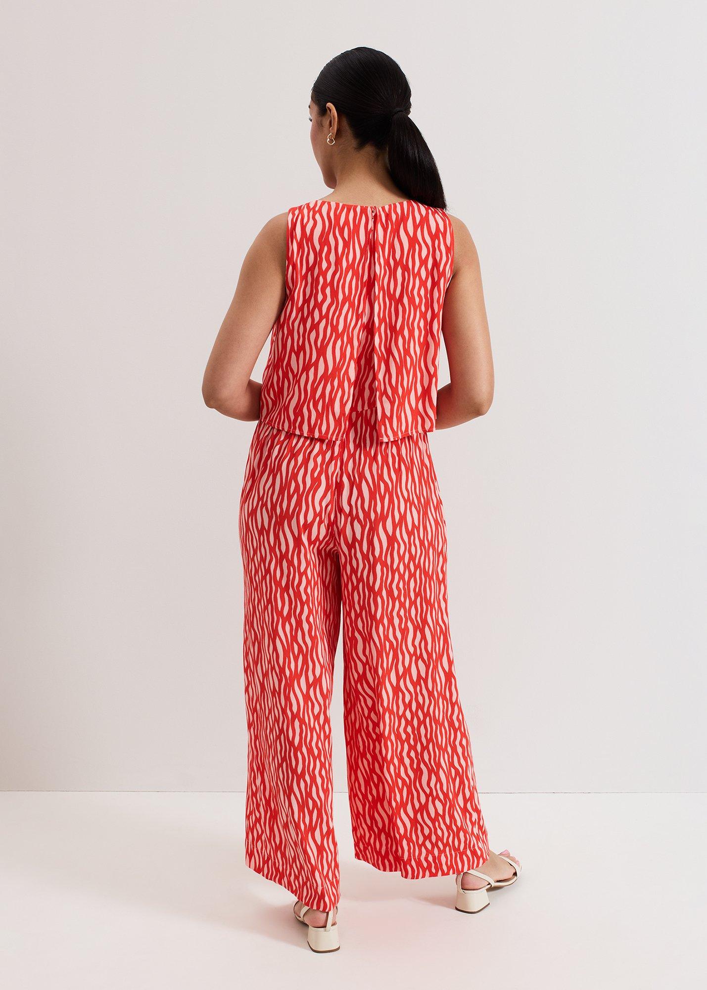 Petite Loren Scallop Edge Jumpsuit