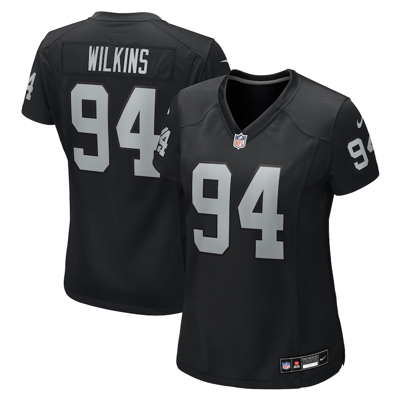 None Christian Wilkins LV Raiders Championship High-Quality Jersey