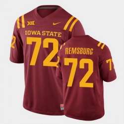 Men's None Game 2024 high quality Jake Remsburg #72 premium Jersey