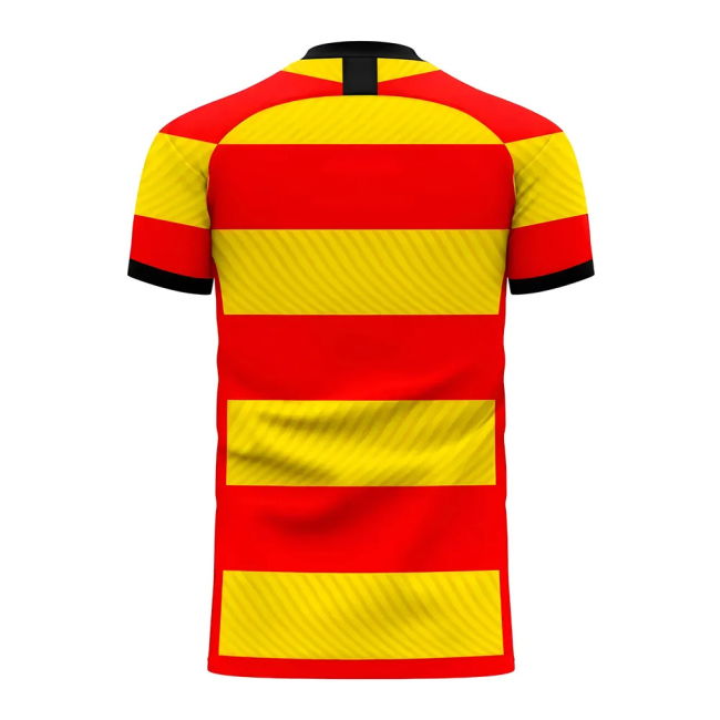 Top Quality Home Jersey Jagiellonia 202 #5 Retro Collection Great (v6)