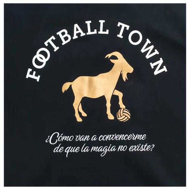 Top-Tier Argentina Messi Hoodie El Sol Goat (Black) World-Class