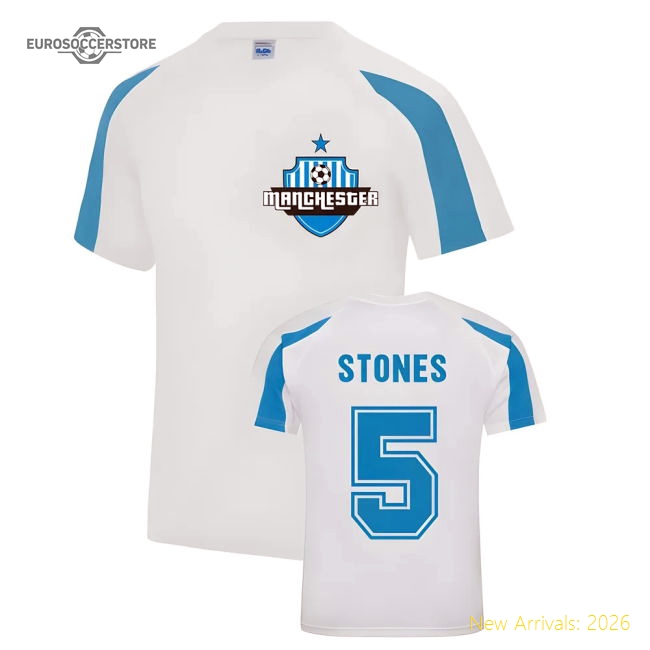 John Manchester Stones City Sports Training Jersey (White)