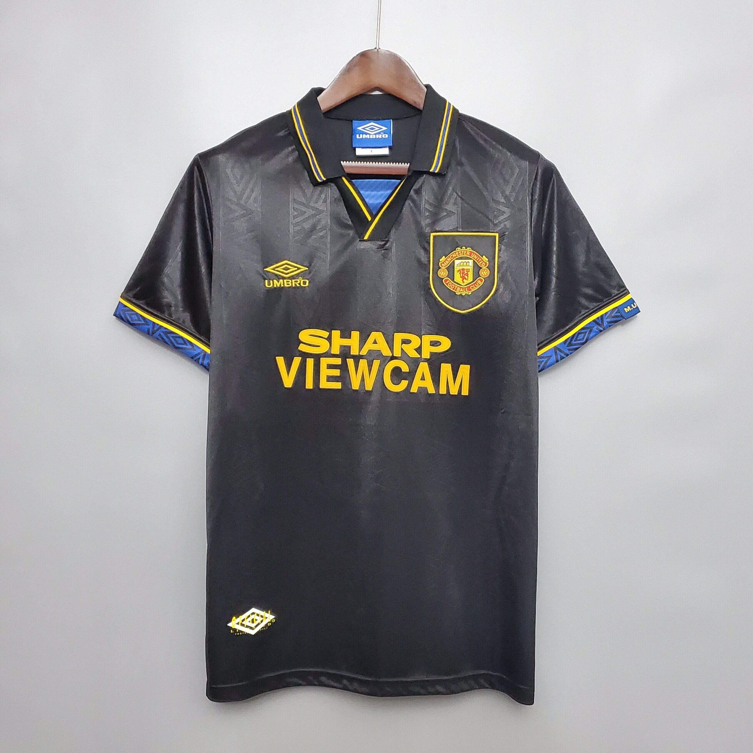 Cheap 1993-1995 Man United Away retro kit