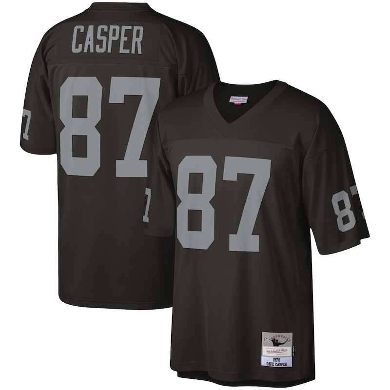 None Dave Casper LV Raiders Victory Officially Licensed Jersey