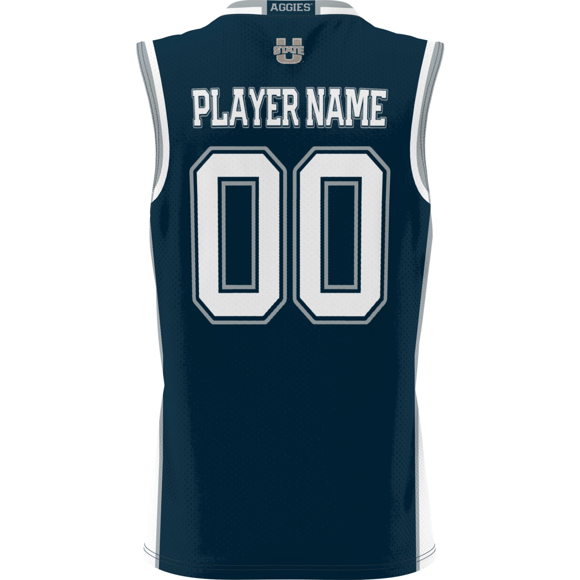 Utah State Aggies GameDay Greats Youth NIL Pick-A-Player Lightweight Women's Basketball Jersey - Navy
