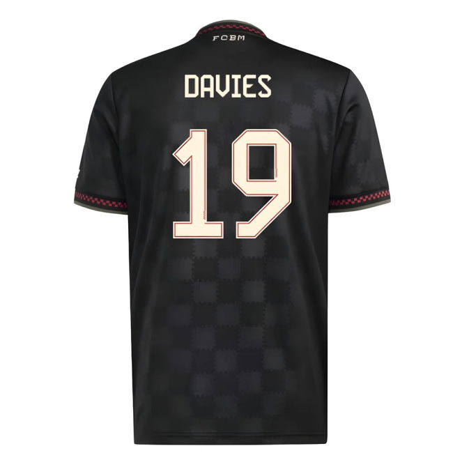 2025-2026 Bayern Munich Third Shirt (Davies 19)