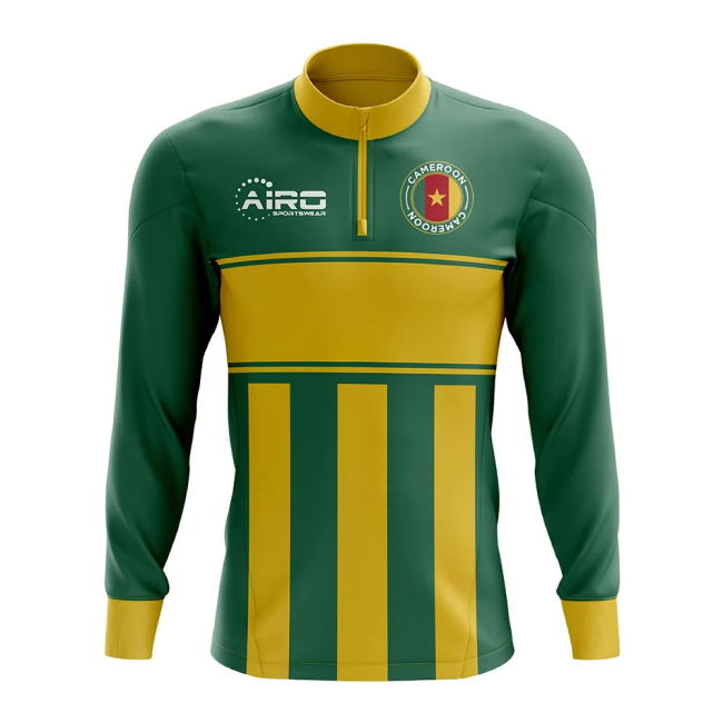 Championship Exclusive-Design Cameroon Concept Football Half Zip