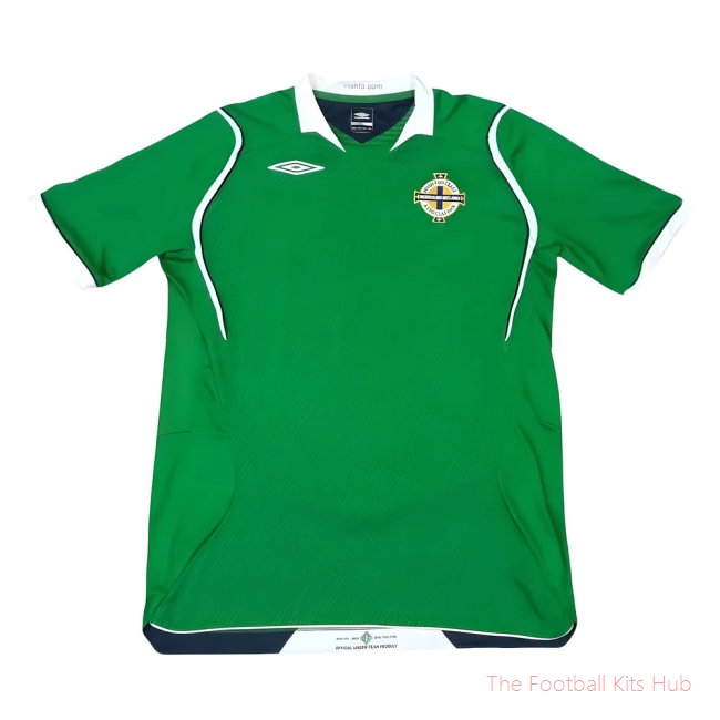 Northern Ireland 2008-09 Home Shirt (L) (Excellent) (Taylor 1)