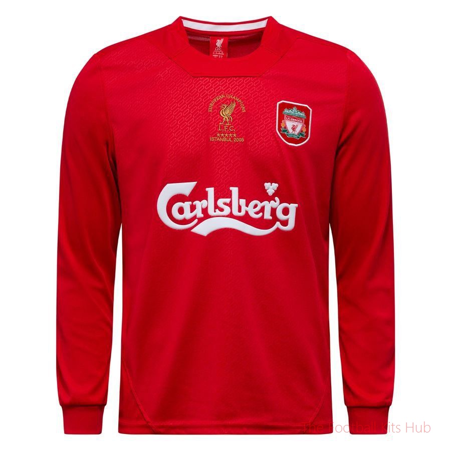 [EFKS] Liverpool Home Shirt Istanbul 2005 Long Sleeves