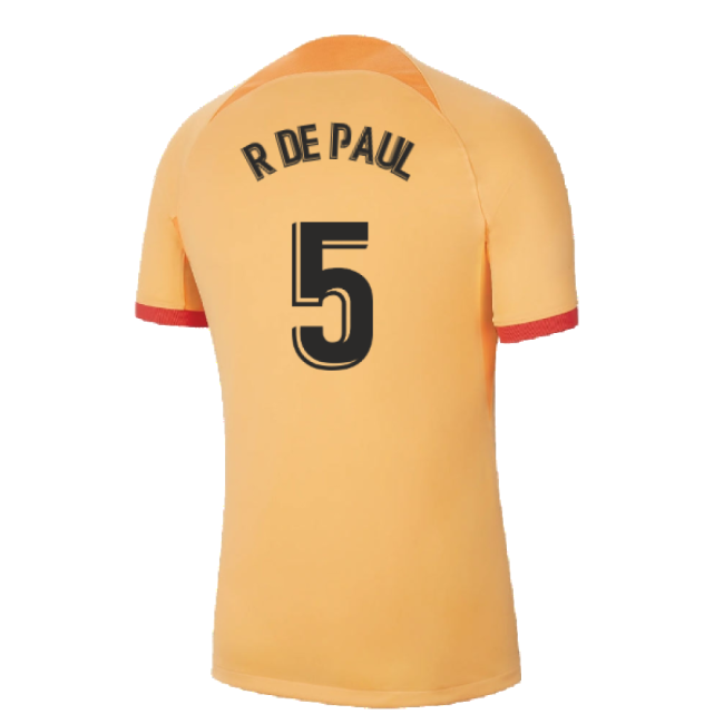 High-quality 2022-2023 Atletico Madrid Alternative Jersey (r De Pau