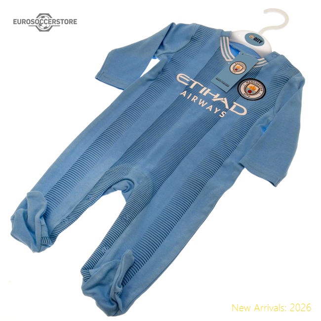 Official Top Flight Manchester City Home Jersey Climate Control