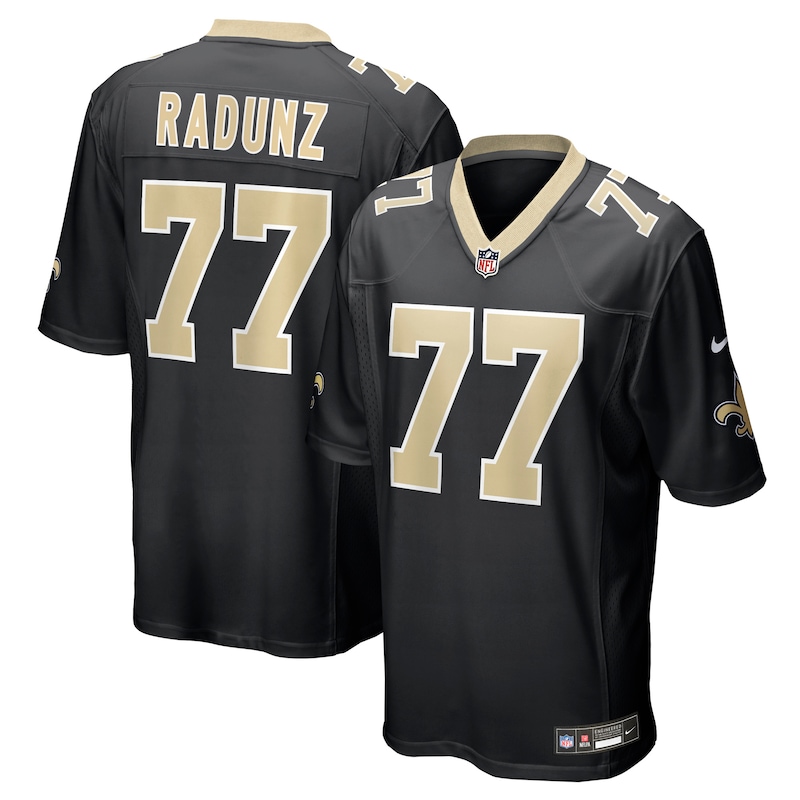 None Dillon Radunz NO Saints Bold Premium-Quality Jersey for NFL Fans