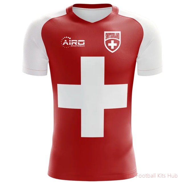 2025-2026 Switzerland Flag Concept Football Shirt
