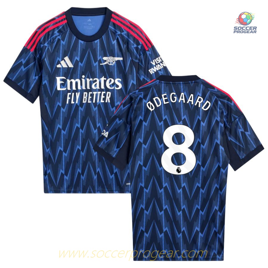 Arsenal Away Football Jersey 2025/26 Collection Odegaard