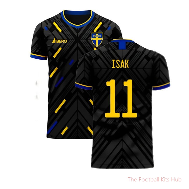 Sweden 2025-2026 Away Concept Football Kit (Libero) (ISAK 11)