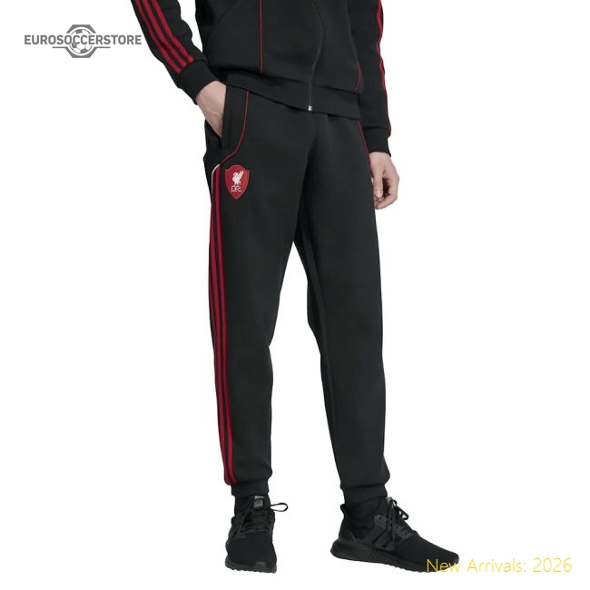 Liverpool Football Club 2025-2026 Ubp Doubleknit Pants (Black)