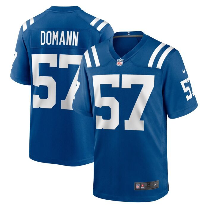 None Men's Record-Breaker IND Colts Officially Licensed Jersey