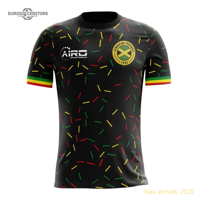 Jamaica Airo 20252026 Third Authentic Jersey Athletic Sleek