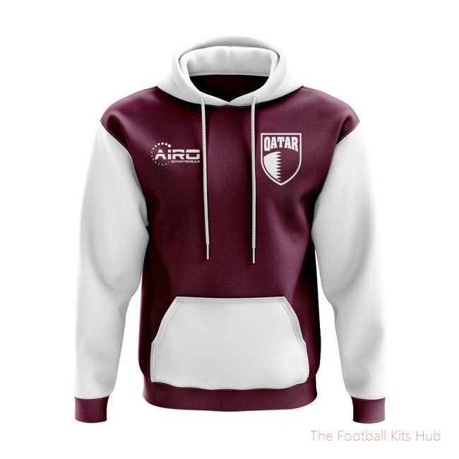 Qatar Concept Country Football Hoody (Red)