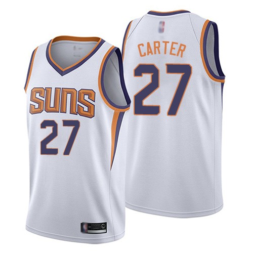 Nike Suns White Phoenix Suns #27 Jersey - Value-Priced Game Day Wear