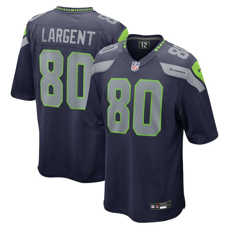 None Steve Largent SEA Seahawks Legendary Affordable Jersey for NFL Fa