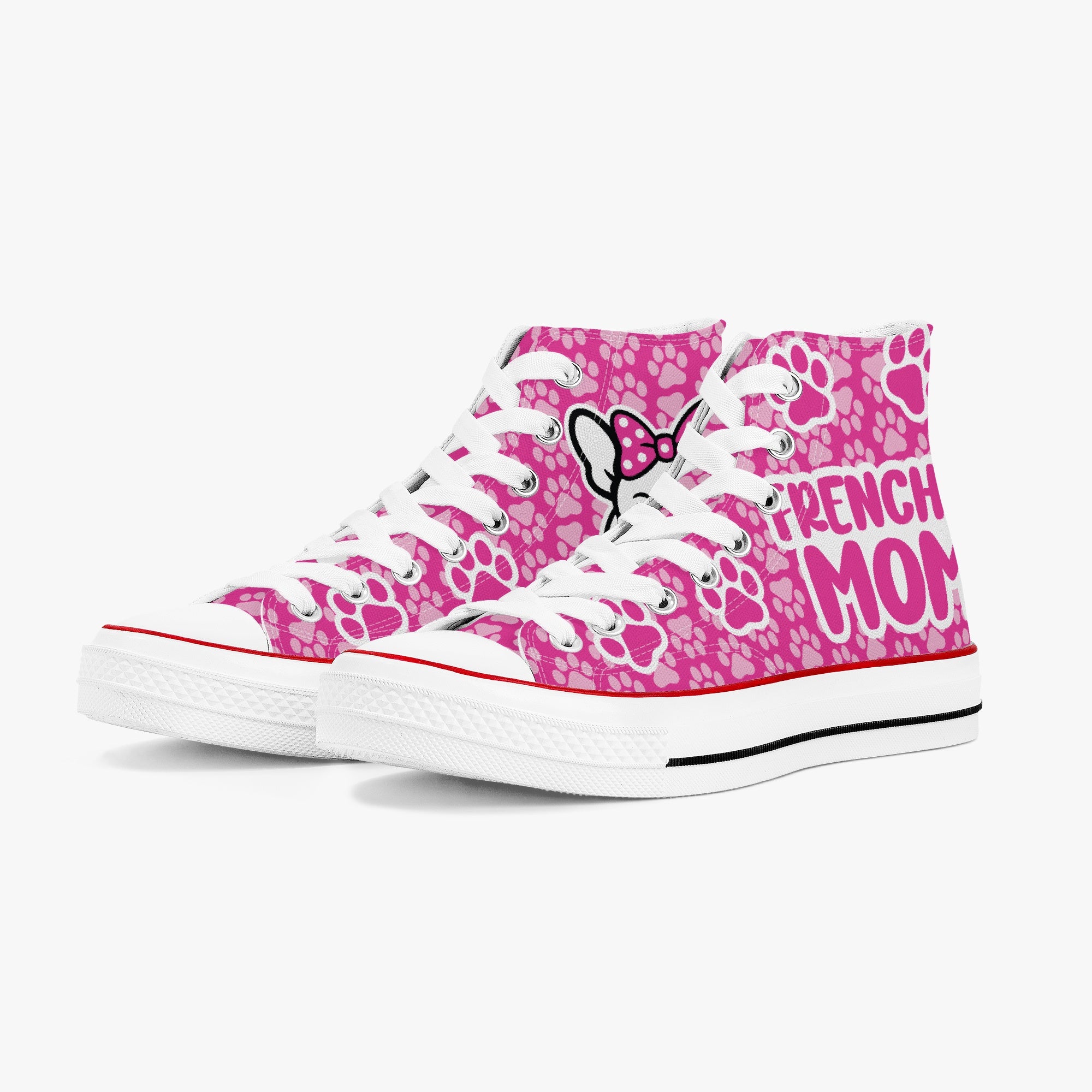Fashion-Forward Kevin - High-top Canvas Shoes as a Gift Premium