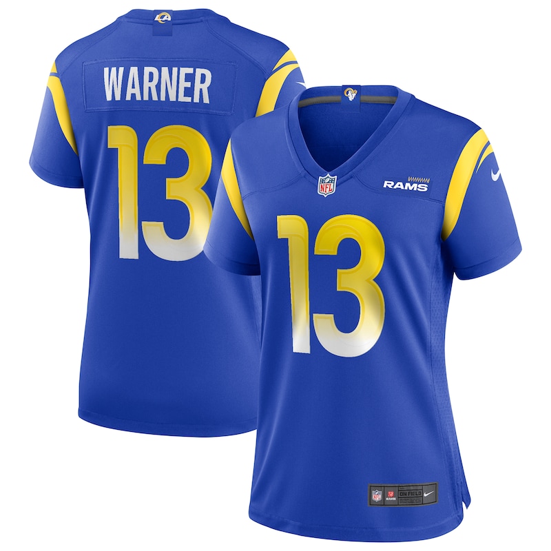 None Kurt Warner Los Angeles Rams Powerful Game-Day Essential