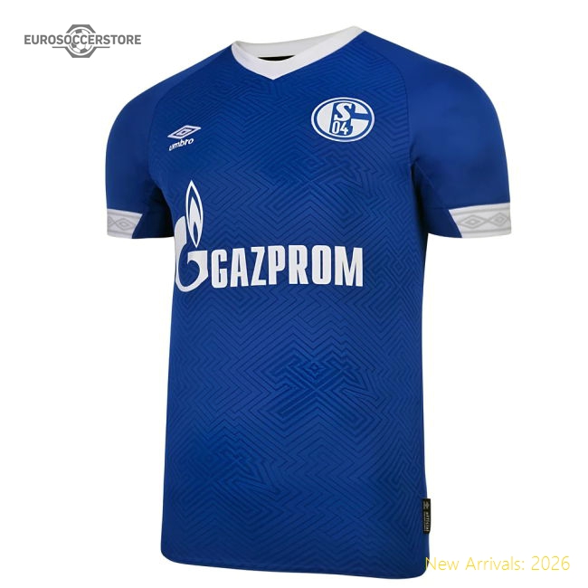 Performance Schalke 2018-19 Home Shirt (M) Burgstaller #19 (Mint)