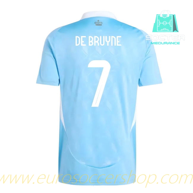 Replica 2024-25 Collection Belgium Away Football Shirt (De Bruyne 7)