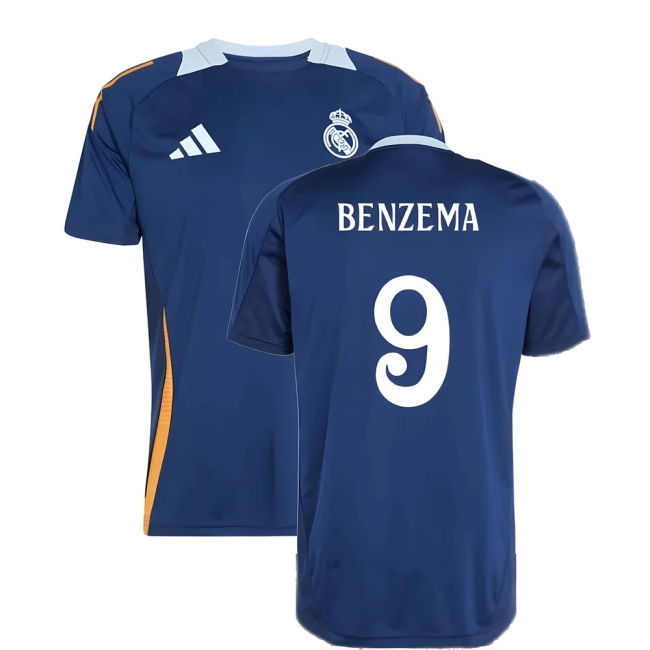 2024-2025 Real Madrid Authentic Football Shirt (Navy) Lightweight