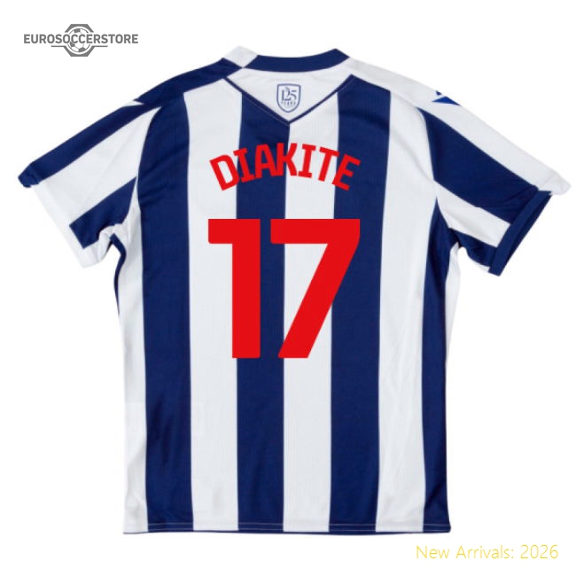 2025-2026 West Brom Wba Home Shirt - Kids (diakite 17) - Collectors Item