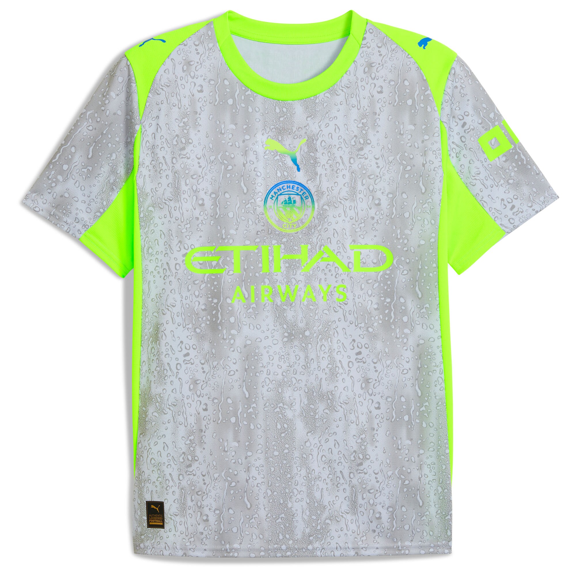 [SJH] Manchester City 2025/26 Third Replica Jersey - Green/Neon Green