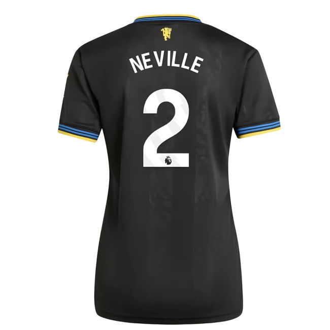 2025-2026 Man Utd Third Shirt (Womens) (Neville 2)