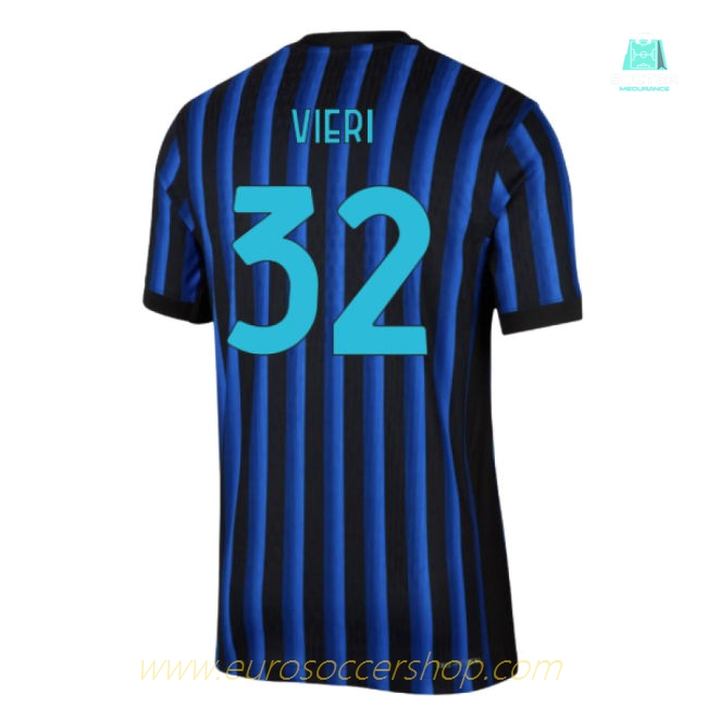 2025-2026 Inter Milan Home Authentic Dri-Fit ADV Shirt (Vieri 32)